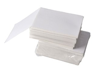 G&g Labels 500 Units 100 X 150MM White Z-faltung — image 1