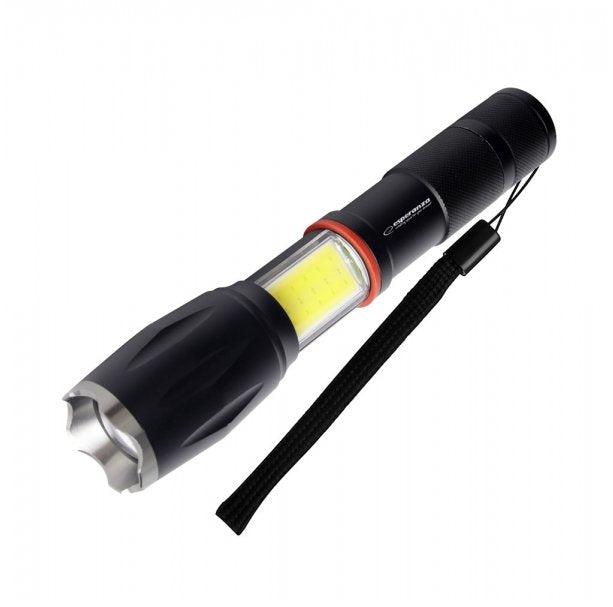 Esperanza Linterna EOT070 Black LED