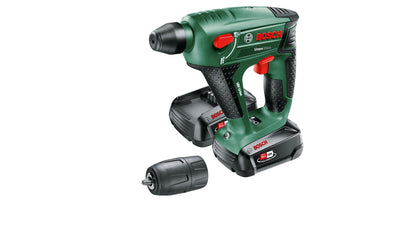 Bosch Hammer Perforador Wireless Uneo Maxx, 18 Voltios Green / Black Case 2X Battery L — image 1