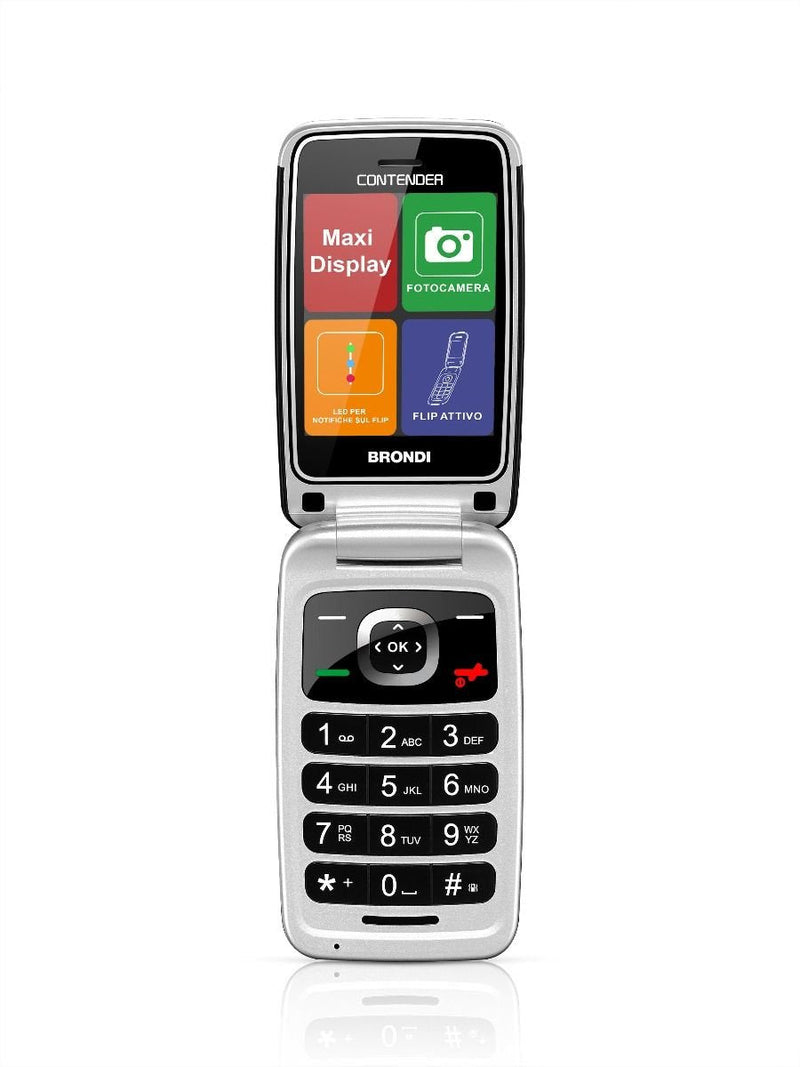 Brondi Mobile Phone Contender 7,62CM (3) Black
