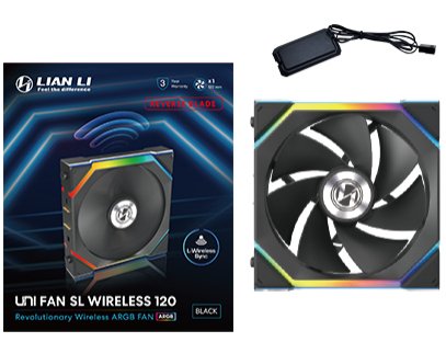 Lian Li Fan 120X120 Unifan Sl Wireless Bk Reverse