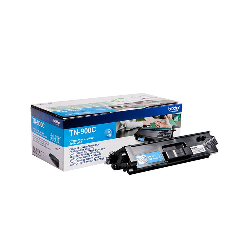 Brother Toner TN900C Cartridge Cyan Extra High Capacity 6.000 Pages 1PACK