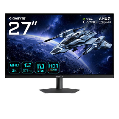 Gigabyte Monitor G27Q26 27 QHD Gaming (27), 2560 X 1440 Pixel, Quad Hd, Lcd, 1 Ms, Black — image 1