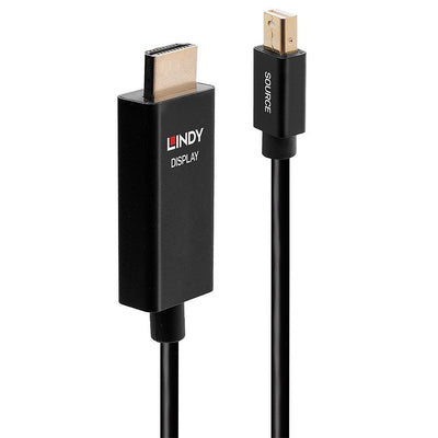 Lindy 3M Mini DisplayPort a HDMI Cable Adapter With Hdr — image 1