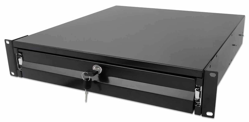 Intellinet Drawer 19 2U With Lock 466MM Profundo Black