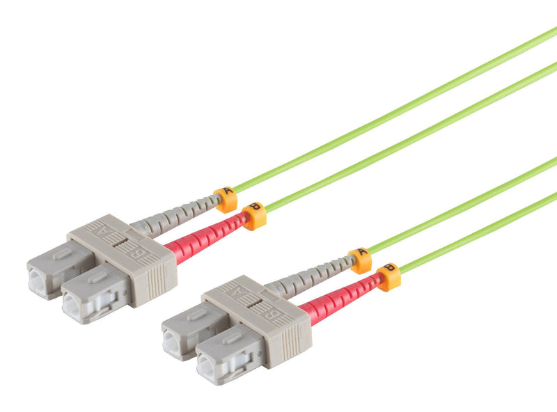 S-impuls Lwl Network Cable Sc 50 125?, OM5 Green File 20M