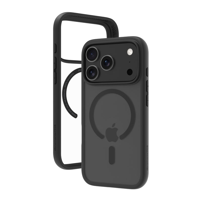 DBRAMANTE1928 Grenen Ms Case For Iphone 17 Pro Black
