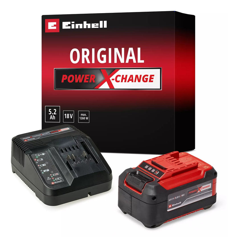 Einhell 5.2AH Pxc Starter-kit Charger Battery Universal Power Alterna