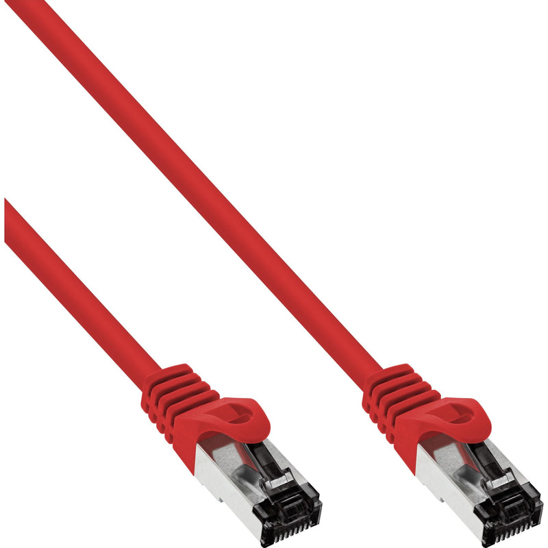 Inline Network Cable S/FTP Pimf CAT.8.1 Libre Halógenos 2000MHZ Red 0,5M