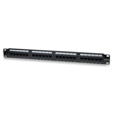 Wp Patch Panel 24 Ports 19 UTP CAT.6 — image 1