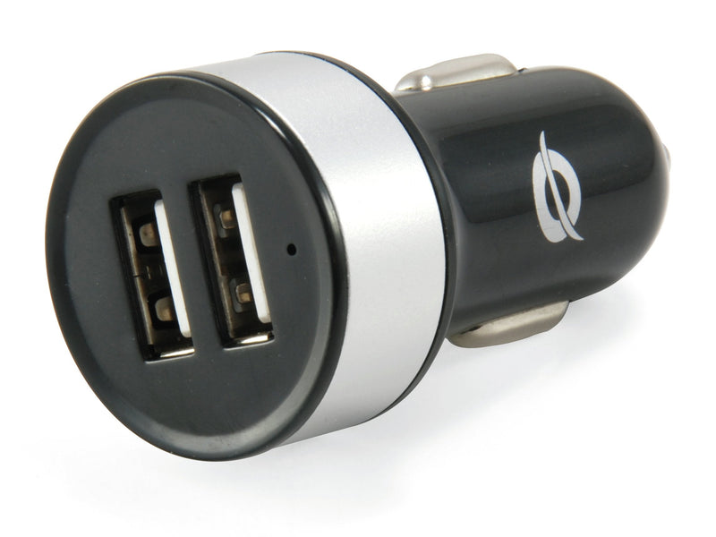 Conceptronic Charger 5V 2x USB Car 12/24V C05-219
