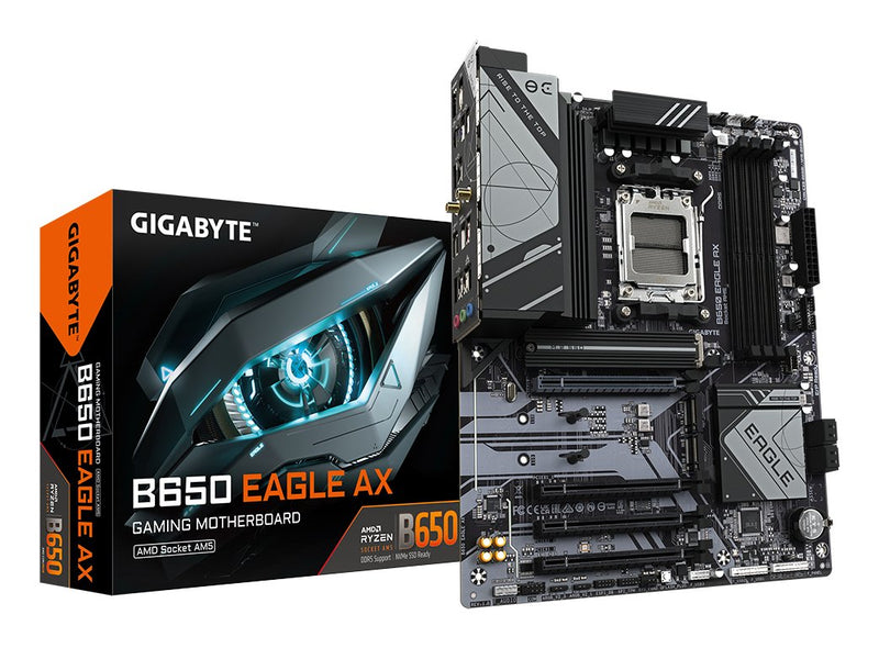 Gigabyte Motherboard B650 Eagle Ax AMD B650 Zócalo AM5 ATX