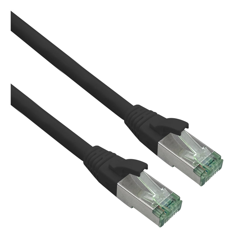 Helos Grs Certificado CAT.6A Network Cable With CAT.7 Rohkabel Tpe Black 30,0M