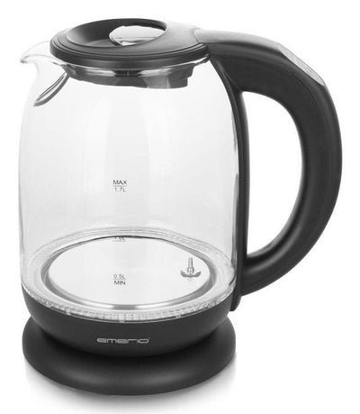 Emerio Tetera WK-119255.5 Eléctrica 1,7 L 2200W Black Transparent — image 1