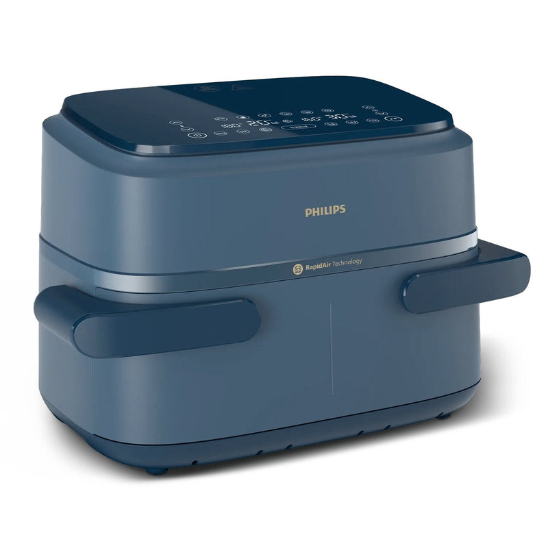 Philips Fryer Air NA156/60 Double Basket 7.1L 2450W Tecnologia Rapidair
