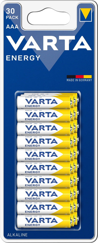 Varta Paquete Family 30 Batteries Alcalinas Aaa Energy (LR03) 1.5V — image 1