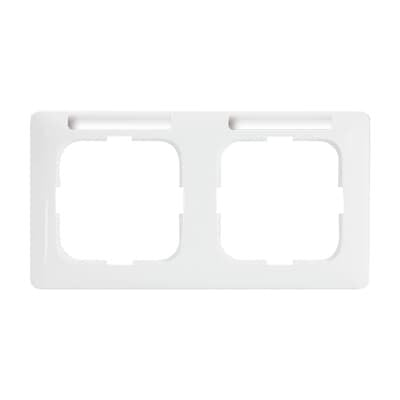 Busch Jaeger 1732NSKA-214 Frame 2F Linear M.sichtfenster Waagerecht Reflex Si Aws