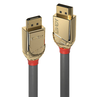 Lindy DisplayPort Cable Gold Line 8K60HZ 0.5M — image 1
