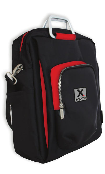 Approx Case Up To 15.6' - Varios Compartimentos - Handle Adjustable - Accesorio Fijar a Trolleys - Black And R — image 1