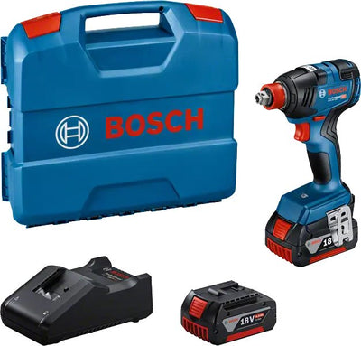 Bosch Atornillador Professional Impacto a Battery Gdx 18V-200 Professional, 18 Voltios Blue/Black 2 Batteries  — image 1