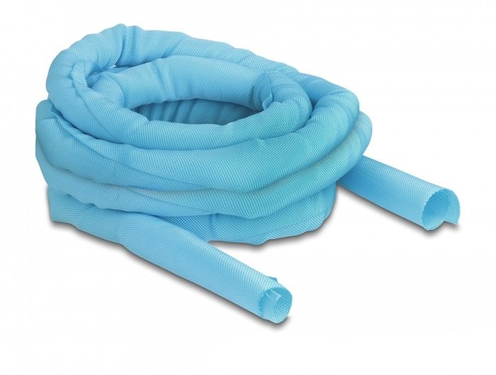Delock Hose Fabric With Closure Automatic Resistant Calor 5M X 25MM Blue