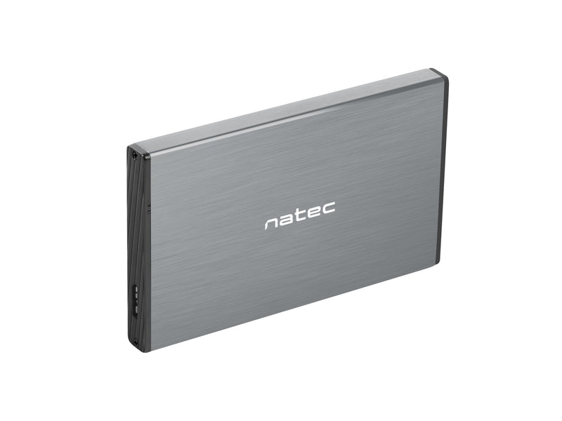 Natec External Enclosure Rhino Go Hard Drive 2,5 USB 3.0 SATA Grey