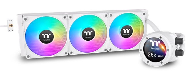 Thermaltake TH360 V2 Ultra Ex ARGB Sync Enfriador Líquido Todo Uno - Snow Edition, Refrigeración Water White C