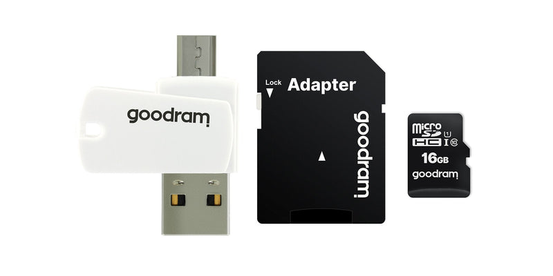 Goodram Memory Flash M1A4-0160R12 16GB Microsdhc Clase 10 Uhs-i