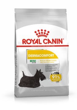 Royal Canin Mini Dermacomfort - Karma Sucha Dla Psów Doroslych Ras Malych Or Wrazliwej Skórze, Sklonnej Do Pod