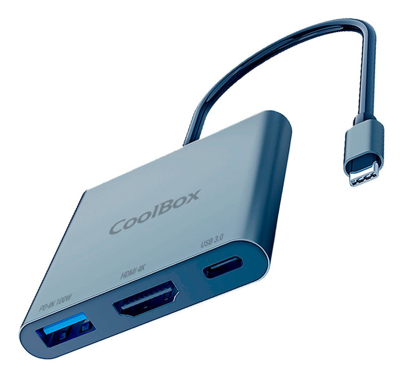 Coolbox Mini Dock C31 USB-C (USB 3.2/HDMI/USB-C Pd)