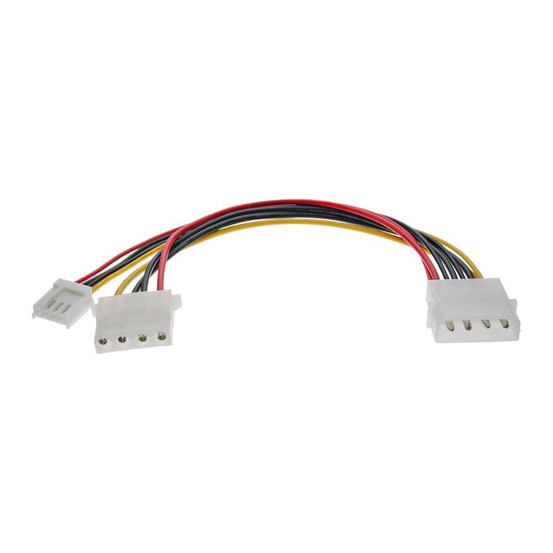 Inline Cable And Power Internal 1 Molex 5,25A 1 Molex 5,25 + 1 Disquete 3,5