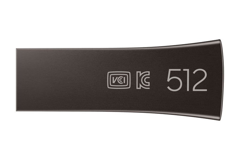 Samsung Bar Plus 512GB USB 3.1 Flash Drive Grey