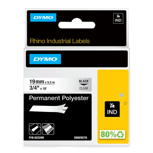 Dymo 19MM Rhino Permanent Polyester (622290) — image 1