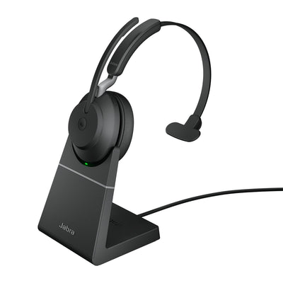Jabra EVOLVE2 65 Uc Stereo Bluetooth Inalmbrico USB-C Aislamiento Ruido Black With Base Charging — image 1