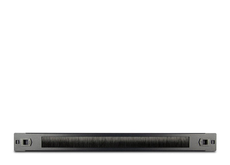 Board Guía Cable Inter-tech 19 With Brush Black 1U
