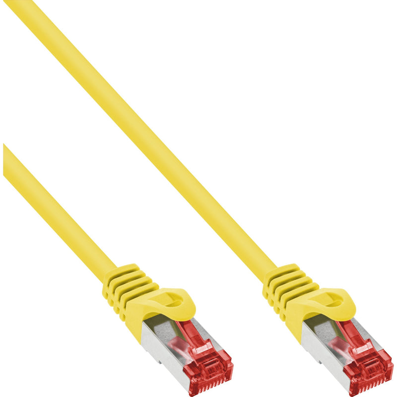 Inline 100 Pieces Bulk-pack Network Cable S/FTP Pimf CAT.6 250MHZ Pvc Cobre Yellow 0.5M