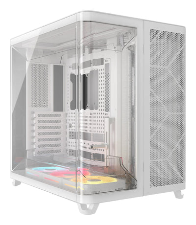 Corsair Air 5400 Lx-r RGB Icue Link Midi Tower White — image 1