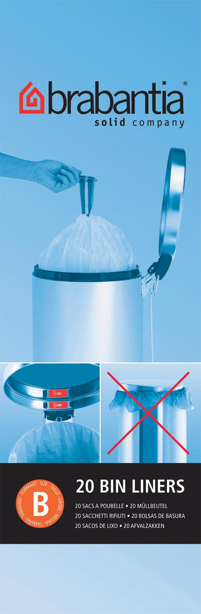 Brabantia Lote 20 Bags Basura With Wheels Perfectfit - 5L — image 1