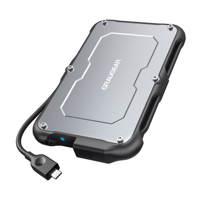 Grisgear Box External Hard Drive 2.5 HDD SSD USB 3.2 Splash