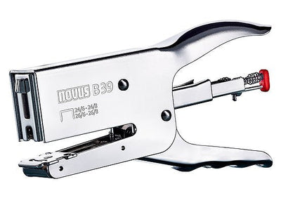 Novus Stapler Tenaza B 39 Ergonómica Metal Cromado Silver — image 1