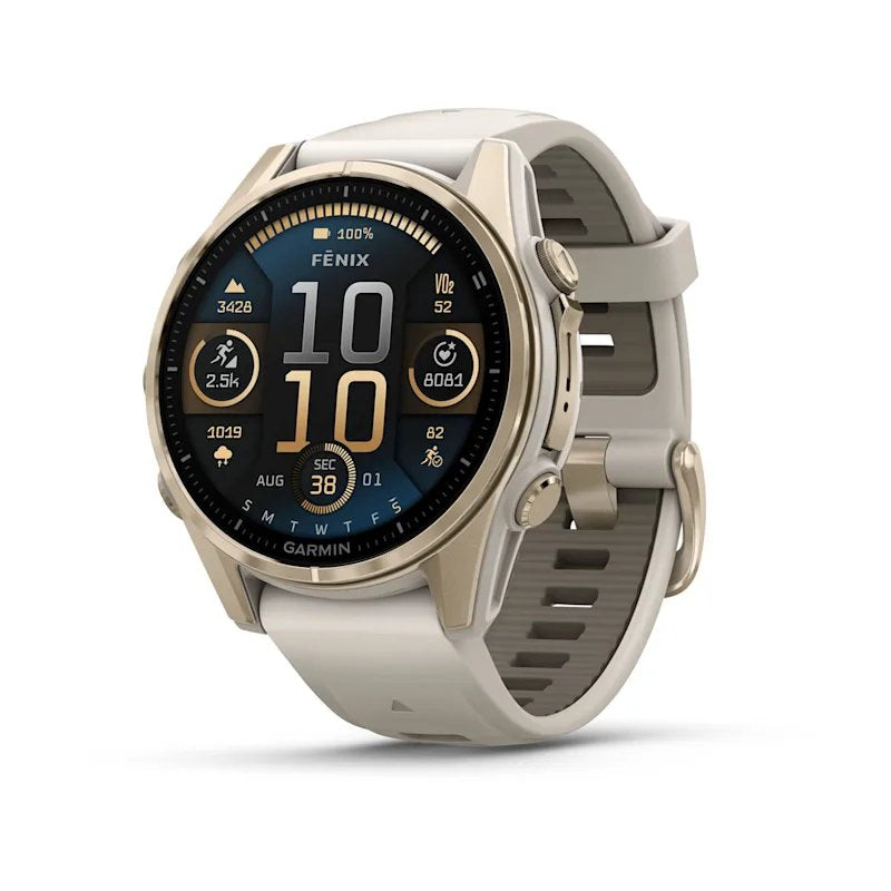 Garmin Smartwatch Fenix 8 Sapphire/Soft Oro 010-02903-11