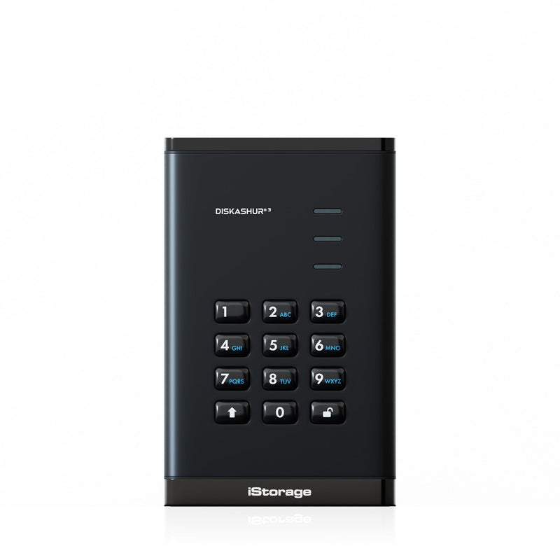 Istorage DISKASHUR3 HDD 256-BIT 5TB - Black