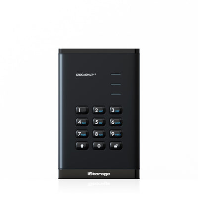 Istorage DISKASHUR3 HDD 256-BIT 1TB - Black — image 1