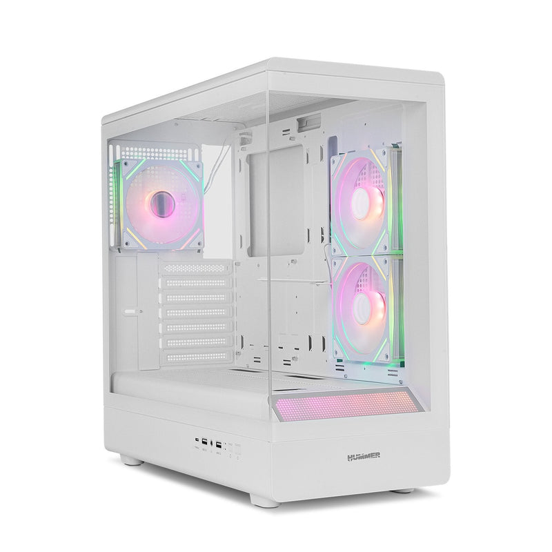Nox Box Frameless Hummer Signal ARGB White USB Type C