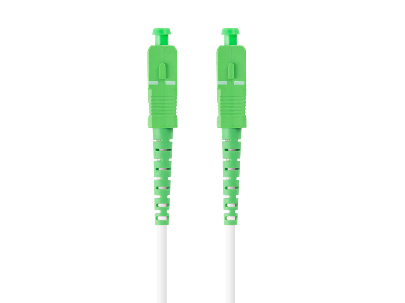 Lanberg Cable Fibre 15M Mono Sc/Apc-sc/Apc Simplex G657A2 Lszh White