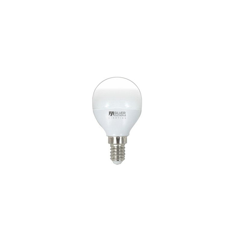 Bulb LED Decorativa Silver Electronis Esferica 7W70W - E14 - 5000K - 620 Lm - Light White - a +
