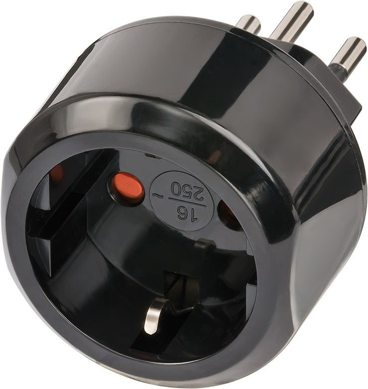 Brennenstuhl 1508642 Adapter Plug Eléctrico Type J (ch) Black