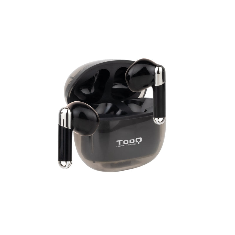TooQ Headphones Inalambricos + Microphone Onyx - Black