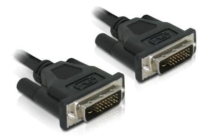 Delock DVI 24 + 1 Cable 0.5M Male — image 1