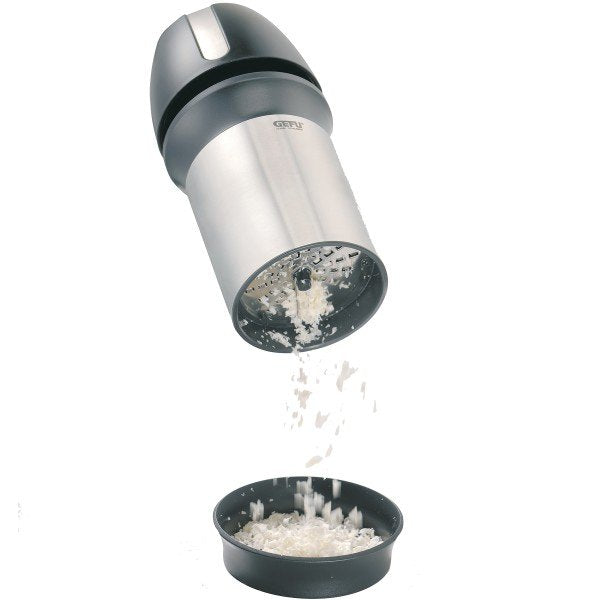 Gefu 34680 Grater Black Steel Inoxidable